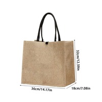 Bolsas de Yute Personalizadas para Halloween con Nombre, Bolsas de Regalo para Caramelos o Broma, MOQ Bajo de 30 Piezas, Bolsas de Yute con Estampado de Calabaza y Araña