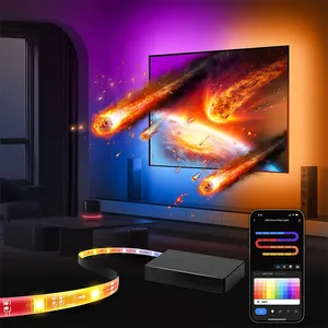 HDMI TV LED Backlight Sincronização com Tela Imersão Fantasia levou Wi-Fi controlado TV Backlight Luz LED Ambiente 2024 nova chegada