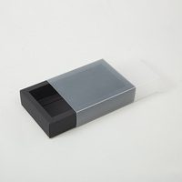 Boîte cadeau coulissante de luxe en carton kraft recyclable, pliable, avec gaufrage, logo personnalisé, plusieurs tailles