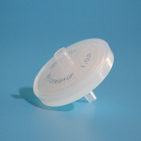 Persediaan Laboratorium Filter Suntik PTFE Hidrofilik Steril 13Mm 25Mm 0,22um Mikron