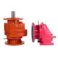 Moteur à engrenages hélicoïdaux triphasé R37 R47 7,5 kW, boîte de réducteur de vitesse, efficacité IE2, entièrement fermé pour installation minière