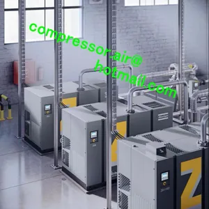 Oil Free Stationary Air Compressor / 5.5kw-355kw/ 7barg-10barg / rotary screw type / reciprocating type / centac - centrifugal