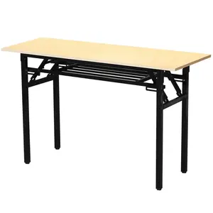 طاولة كمبيوتر قابلة للطي وأفضل سعر رخيص وقابل للتعديل ، طاولة قابلة للطي 120 سم × 40 سم