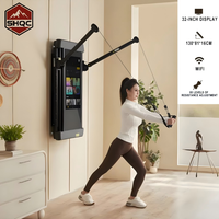 Mejor Espejo Inteligente para Fitness, Pantalla Virtual para Entrenamiento en Casa, Equipo Interactivo de Entrenamiento Personal, Estación Multifunción