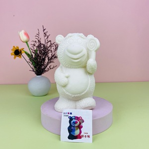 Résine artisanat bricolage fluide Art figurines différentes poupées en vinyle enfants dessin personnage de dessin animé jouets avec <span class=keywords><strong>tirelire</strong></span> - Product Image 6