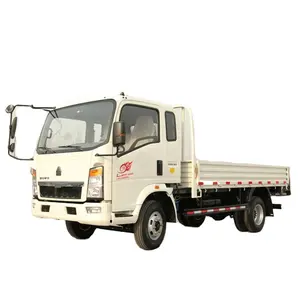 מחיר מפעל חדש משאית מטען קלה 4x2 תא יחיד LHD יורו 5 משאיות עם פיירה למכירה