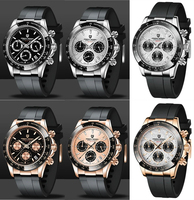 Venta al por Mayor de Relojes de Cuarzo Pagani 1644 con Cronógrafo VK63 y Tacómetro para Hombre, Fabricados con Materiales Nuevos