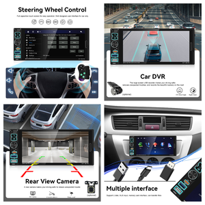 Reproductor MP5 para Auto Podofo Universal 1 DIN de 6.9 Pulgadas, Carplay con Cable, Android Auto, Radio para Auto, Control Remoto EQ, Estéreo para Auto, OEM/ODM de Fábrica - Product Image 4