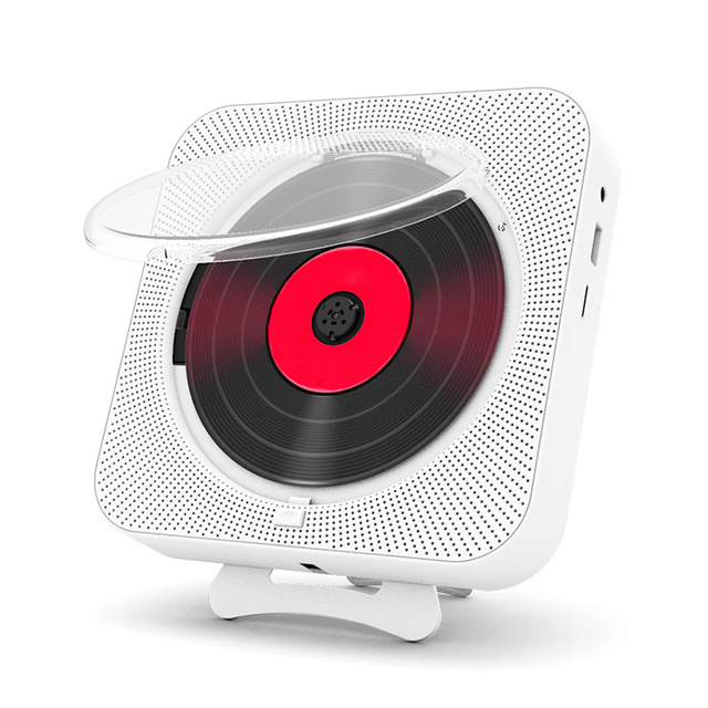 Best Portable Blue Tooth Speaker Boombox Multifunctional Wireless Wall Mounted Album CD Player Education Am FM Radio CD Player