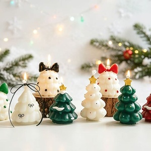 Christmas Tree Shape <b>Candle</b> Luxury Aromatherapy <b>Candle</b> for Festival Decoration <b>Gift</b> - Product Image 2