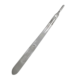Manche de scalpel en acier inoxydable de qualité médicale avec prise en main confortable pour la recherche en laboratoire, la formation éducative et l'usage professionnel - Product Image 4