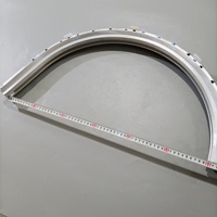 Rail de guidage incurvé pour main courante d'escalator de 600 mm, utilisé pour les pièces de rechange d'escalator 506NCE, pièces de rechange d'escalator
