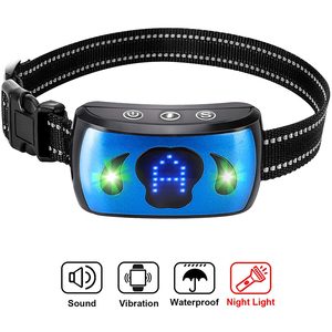 Nouveau produit <span class=keywords><strong>Collier</strong></span> <span class=keywords><strong>électrique</strong></span> à distance <span class=keywords><strong>pour</strong></span> la formation des chiens, grand écran LCD, étanche et rechargeable - Product Image 6
