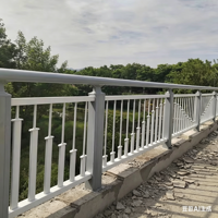 Garde-corps en acier inoxydable composite pour routes municipales, rivières, ponts - Protection de sécurité montée au sol
