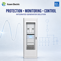 Panneau de protection du générateur numérique avec relais de protection pour l'automatisation des centrales électriques