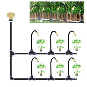 Kit d'irrigation par micro-pulvérisation 1/2 pouce en cuivre, raccord rapide, efficace pour les fleurs et les serres - Product Image 5