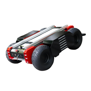Vehículo robótico de inspección no tripulada de carga útil de 120kg, chasis robótico de navegación autónoma 4wd AGV <span class=keywords><strong>a</strong></span> la venta - Product Image 1