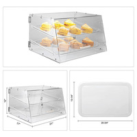Présentoir de pâtisserie en acrylique au Design personnalisé, vitrine à desserts, meubles de présentation d'aliments, de vente au détail, pièces