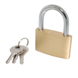 工場卸売Candadoカスタム40mmパッドロック高安全南京錠キー付き別の安い銅真鍮南京錠 - Product Image 5