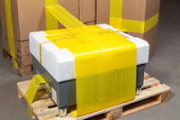 Être utilisé dans des cartons de palettes grand équipement articles lourds ruban adhésif en fibre de verre à filament tissé croisé enduit double face