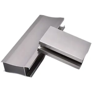 Geanodiseerde Bronzen Profielen Aluminium Ramen Deuren Aluminium Materiaal Frame Aluminium Profielen