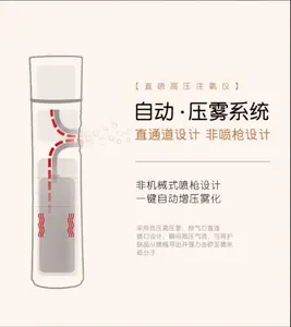 Personal Travel-friendly Portable Rechargeable Nano Hydrating Facial Oxygen Sprayer Electric Facial Steamer Ionic 3 Hours 5W