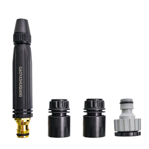 Buse de pulvérisation <span class=keywords><strong>haute</strong></span> <span class=keywords><strong>pression</strong></span> à bas prix, <span class=keywords><strong>embout</strong></span> de buse à jet réglable en métal <span class=keywords><strong>pour</strong></span> <span class=keywords><strong>tuyau</strong></span> <span class=keywords><strong>d</strong></span>'<span class=keywords><strong>arrosage</strong></span>, nettoyage de pelouse et lavage de voiture - Product Image 4