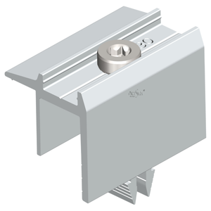 ARTSIGN - Serre-câbles solaires réglables en aluminium pour panneaux photovoltaïques, <span class=keywords><strong>clip</strong></span> de fixation pour cadres de 30 à 40 mm - Product Image 2