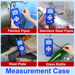 LS215 Cost Effective Ultrasonic Thickness <b>Tester</b> Non Destructive for Metal Plastic Ceramic Glass Multi Probe Application - Product Image 5