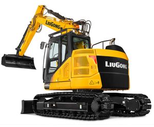 Excavadora de cadenas de alto rendimiento de 15 toneladas 915F con motor Cummins, excavadora compacta de radio reducido para construcción urbana y mantenimiento de carreteras - Product Image 4