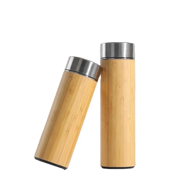 Custom Logo Smart Thermos With Led Temperature Display Vacuum Double Wall Stainless Steel Water Bottle
