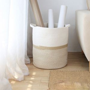 Panier-cadeau <span class=keywords><strong>en</strong></span> tricot, panier de rangement pour jouets arc-<span class=keywords><strong>en</strong></span>-ciel mignon, boîte à pain <span class=keywords><strong>en</strong></span> <span class=keywords><strong>bois</strong></span> noir, 12 pouces XXL, panier à <span class=keywords><strong>linge</strong></span> avec couvercle, séchoir - Product Image 4