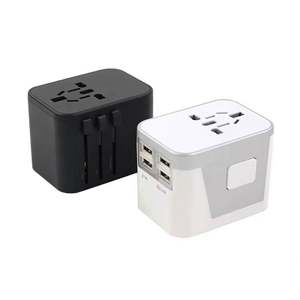 <b>Universal</b> 5V Multi-Socket <b>Plug</b> Colorful Smart Charger <b>Adapter</b> for Mobile Phones OEM Europe Travel Promotional USB Gadget - Product Image 1