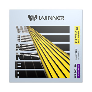 Winner WR660-5M <span class=keywords><strong>สาย</strong></span>เบสไฟฟ้าคุณภาพสูง, <span class=keywords><strong>สาย</strong></span>เอ็นโลหะผสมนิกเกิลเคลือบนาโนอุปกรณ์เสริมชิ้นส่วนสูง - Product Image 2