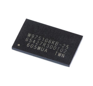 Puce mémoire RAM originale authentique W9751G6KB-25 WBGA-84 512Mbit IC - Product Image 1