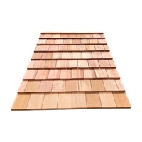Großhandel klare Zeder Holz Fischs chuppen Dachziegel Luxus chinesische Dachziegel