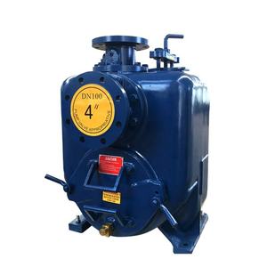 Bomba de Agua Centrífuga Autocebante de 4 Pulgadas con Motor, Sin Obstrucciones, para Tratamiento de Aguas Residuales - Product Image 3