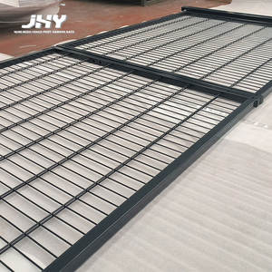 <span class=keywords><strong>Portail</strong></span> <span class=keywords><strong>d</strong></span>'<span class=keywords><strong>entrée</strong></span> et de sortie de jardin en grillage métallique 3x2m 656 2D, <span class=keywords><strong>portail</strong></span> en treillis double - Product Image 3