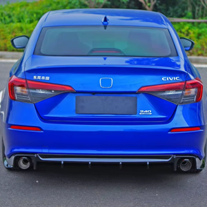 Kit de Carrocería Welta, Accesorios Traseros, Alerón Trasero, Difusor, Salida de Escape Trasera para Sedán 11.ª Generación Combat 2022, Enganche de Remolque, Fijación con Pernos - Product Image 4