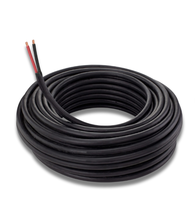 Câble audio CL2 16 AWG 2 conducteurs, rouleau de 100 m, jauge 16/2, gaine PVC durable pour haut-parleur