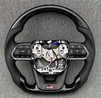 Les fabricants fournissent un ensemble de volant LC300 Piano Black pour l'ensemble de volant LC Alpha en fibre de carbone