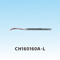 Layar LCD COG Dot Matrix CH160160A-L 160x160, FPC Plug-in, Monokrom, Grafis, dengan Lampu Latar LED dan Lubang Posisi