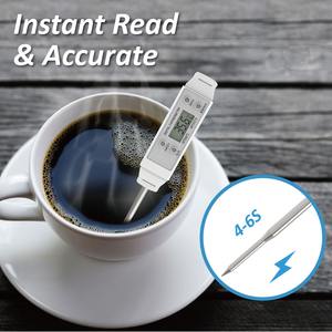 Thermomètre à viande numérique pour la cuisson à domicile BBQ Thermomètre de four de cuisine en plastique avec affichage de la température sur l'application Usage domestique - Product Image 5