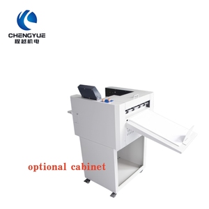 Machine à plier et perforer le papier à grande vitesse entièrement automatique avec écran tactile 335 mm pour carton et papier A4 - Product Image 4