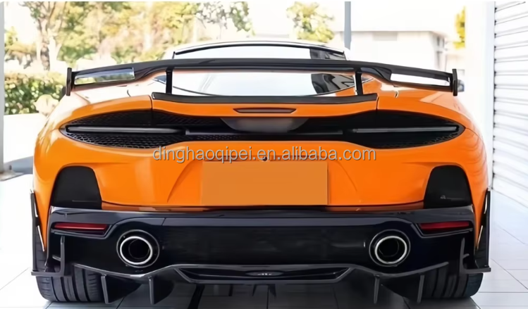 PRO Style Real Carbon Fiber Rear Wing Spoiler for McLaren GT Upgrade ...