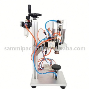 High-end semi automatica pneumatica profumo tappo di bottiglia attrezzo di piegatura - Product Image 5