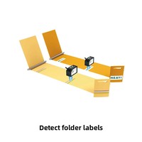 Mesin Masker N95 Mesin Tes Antigen Sensor Pengenalan Warna Sensor Tanda Warna Terintegrasi Mata Elektrik 12-24V DC RGB Tiga