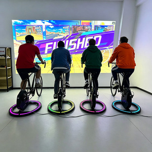 Bicicleta Estática Interactiva con Pantalla Inteligente y <span class=keywords><strong>Avatar</strong></span> en Tiempo Real, Bicicleta de Spinning para Interiores con Juegos - Product Image 6