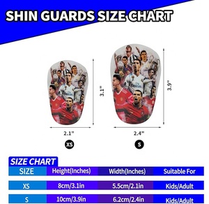 Miếng bảo vệ ống chân bóng đá chất liệu EVA cao cấp, dành cho người lớn và trẻ em, in logo tùy chỉnh, miếng bảo vệ ống chân bóng đá mini trơn - Product Image 5