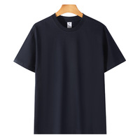 T-shirt pour homme en coton tricoté 230g à manches courtes, vêtements de marque de mode d'été, t-shirt blanc pour homme, t-shirt de couple pour homme